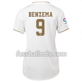 Fußballtrikots Real Madrid Karim Benzema 9 Frauens Heim Trikotsatz 2019-2020